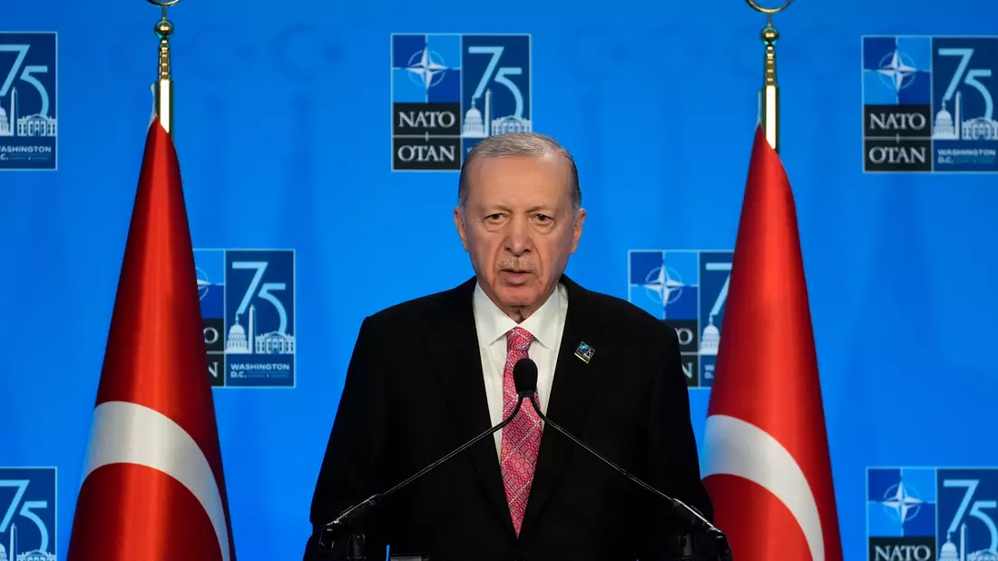 Die Beziehungen zwischen der Türkei und Israel haben sich seit dem Gaza-Krieg verschlechtert. (Archivbild) - Bild: Stephanie Scarbrough/AP/dpa