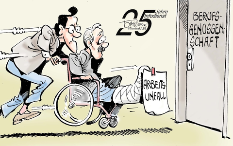 Schwiegervater half mit / Berufsgenossenschaft haftete nach Unfall auf Baustelle nicht - Foto: presseportal.de