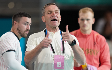 Spielmacher Juri Knorr spielt gegen Japan völlig befreit auf. - Foto: Marcus Brandt/dpa