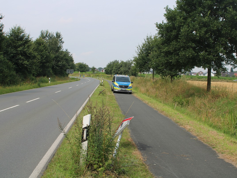 POL-COE: Ascheberg, K 15/ Masten umgeknickt - Foto: presseportal.de