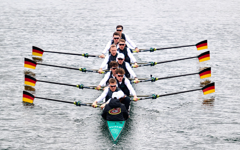 Der Deutschland-Achter hat bei Olympia den direkten Finaleinzug verpasst. - Foto: Bernd Thissen/dpa