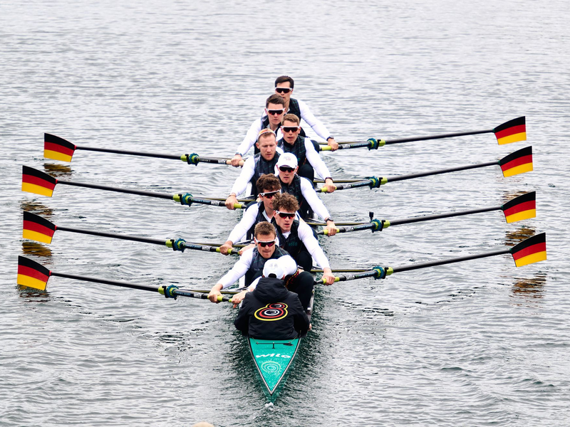 Der Deutschland-Achter hat bei Olympia den direkten Finaleinzug verpasst. - Foto: Bernd Thissen/dpa