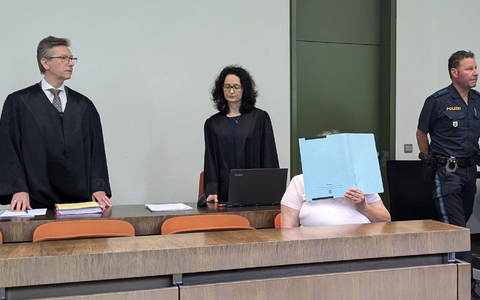 Die 52 Jahre alte Angeklagte hat die Tötung des Mannes zum Prozessauftakt gestanden. - Foto: Bernhard Hiergeist/dpa
