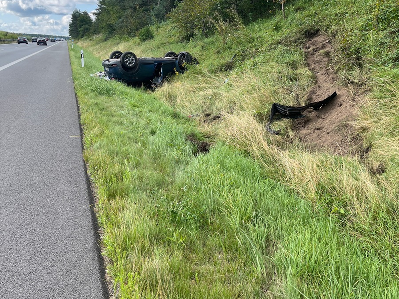 POL-GÜ: Vollsperrung der BAB19 im Bereich Linstow nach schwerem Verkehrsunfall - Foto: presseportal.de