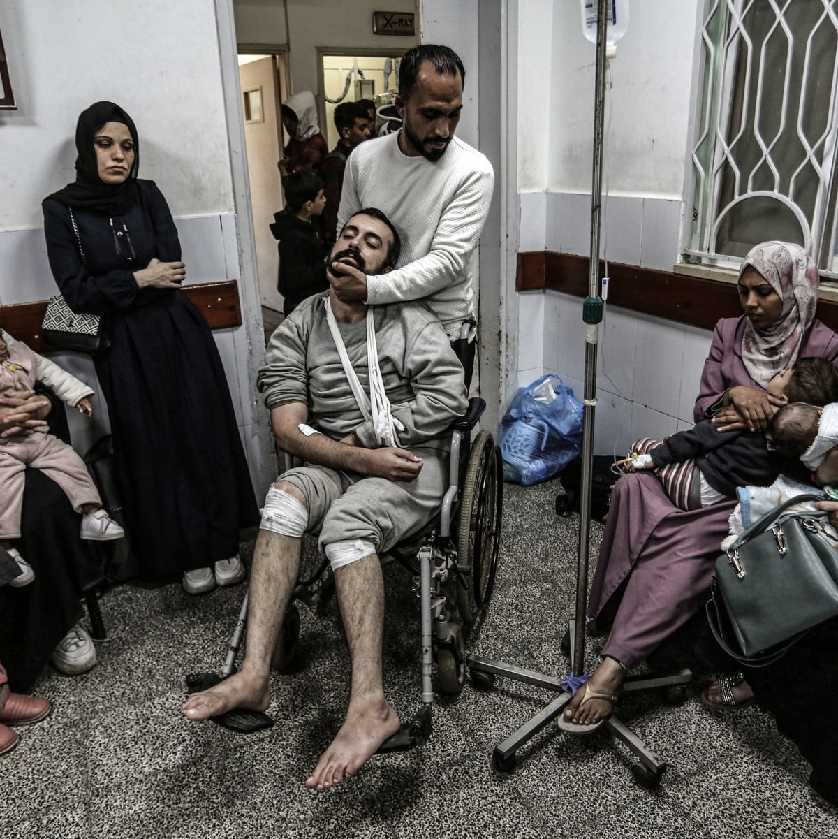 Nach Informationen von Betselem wurden zuletzt mehr als 9600 Palästinenser festgehalten, etwa die Hälfte davon ohne offizielle Anklage.  - Foto: Abed Rahim Khatib/dpa