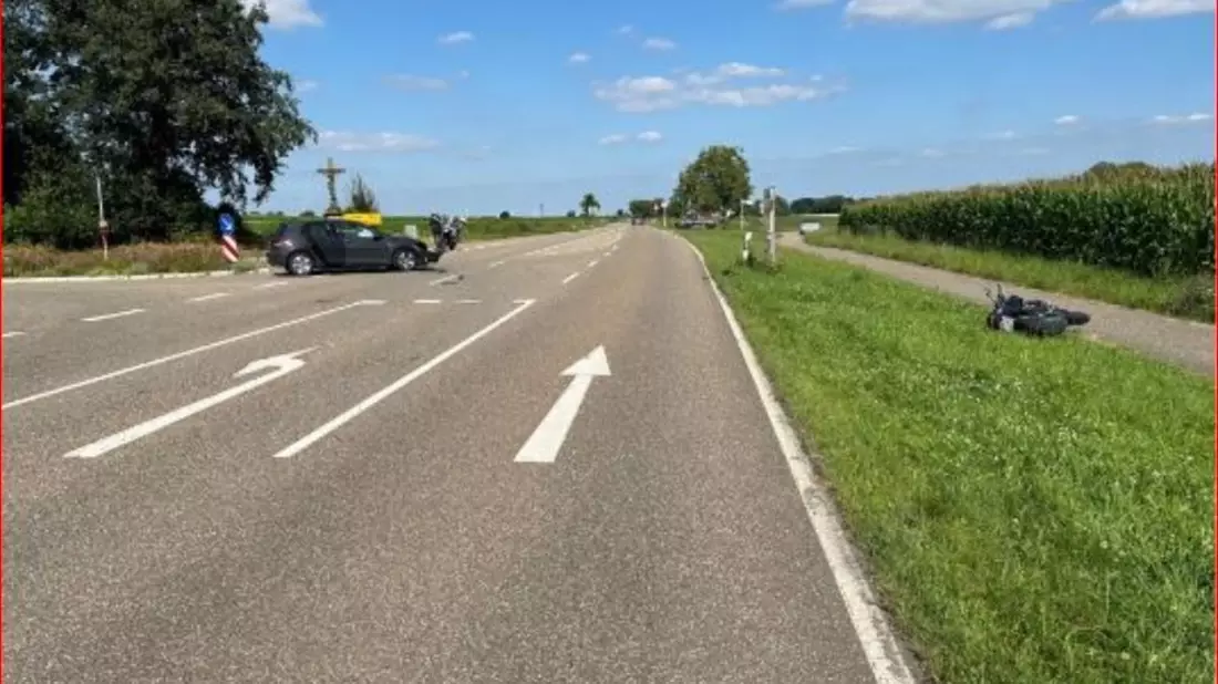 POL-PDLD: Verkehrsunfall mit 2 Leichtverletzten - Bild: presseportal.de