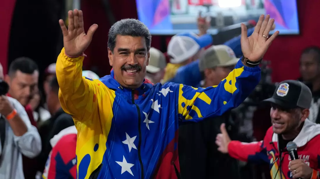 «Ich bin ein Mann des Friedens und des Dialogs», sagt Maduro.  - Bild: Fernando Vergara/AP