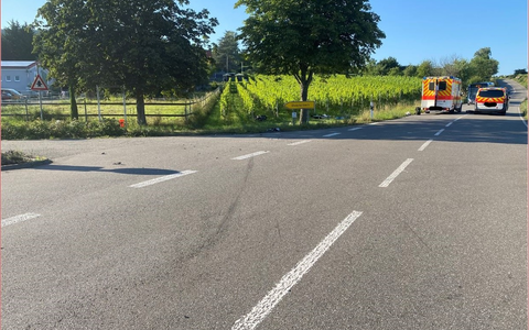 POL-PDLD: Motorradfahrer schwerverletzt - Foto: presseportal.de