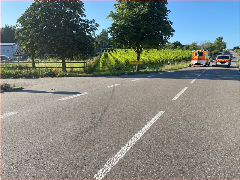 POL-PDLD: Motorradfahrer schwerverletzt - Foto: presseportal.de
