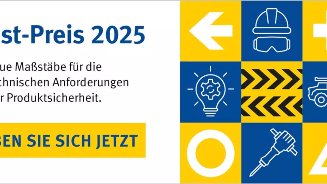 BG BAU startet Bewerbungsverfahren zum EuroTest-Preis 2025 - Bild: presseportal.de