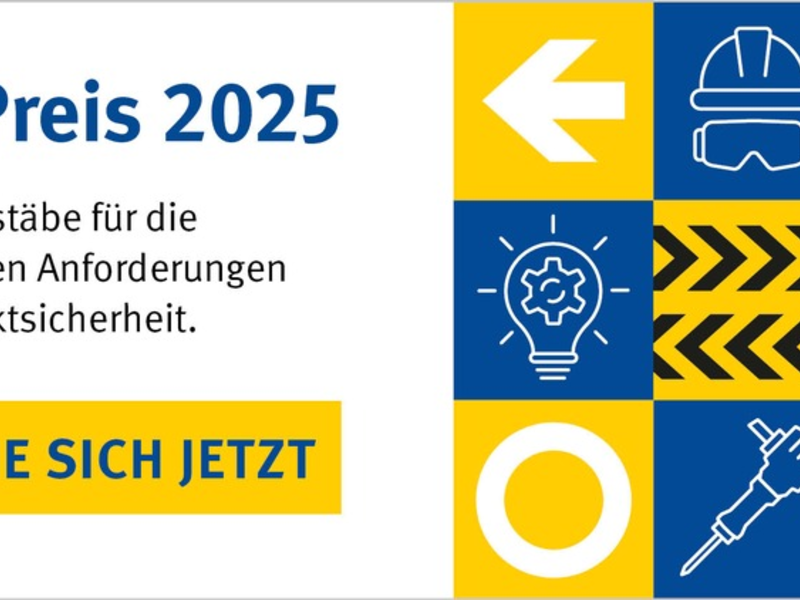 BG BAU startet Bewerbungsverfahren zum EuroTest-Preis 2025 - Foto: presseportal.de