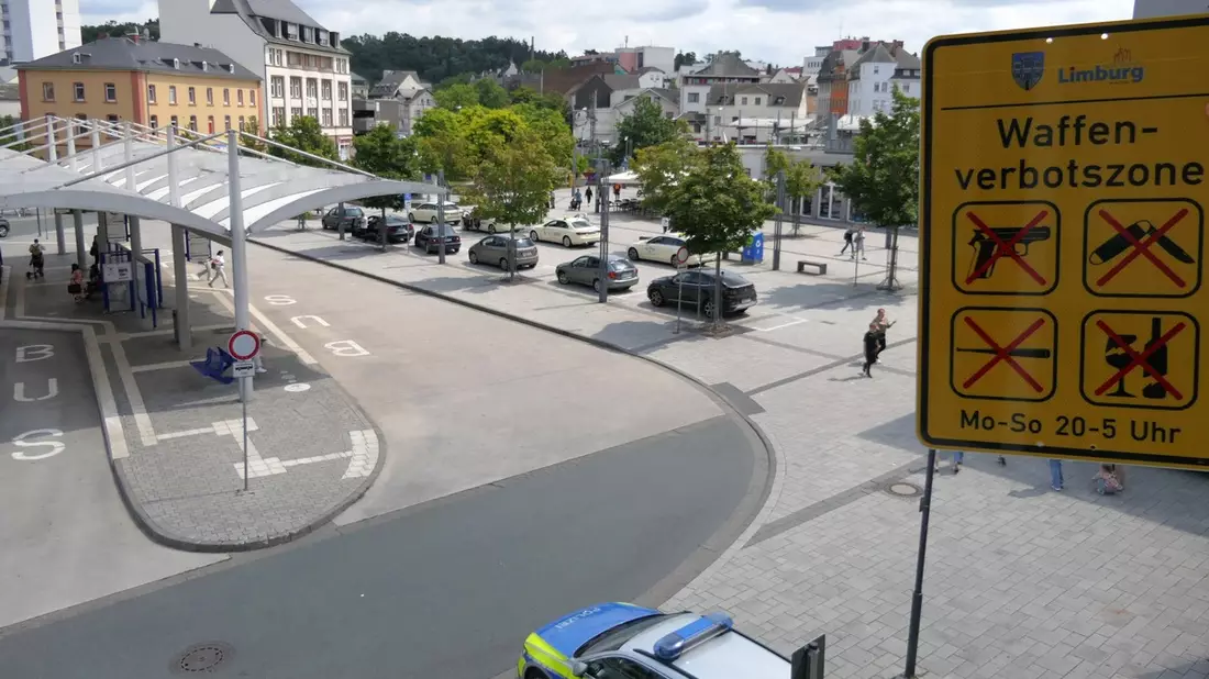 POL-LM: Waffenverbotszone rund um den Limburger Bahnhof - Bild: presseportal.de