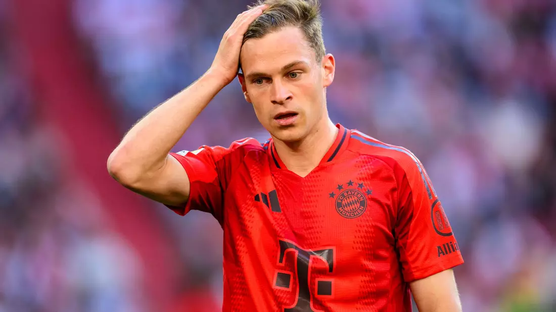Zweifacher Torschütze: Leon Goretzka jubelt nach seinem 3:1 mit Leroy Sané. - Bild: Tom Weller/dpa
