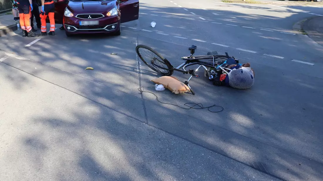POL-HF: Verkehrsunfall mit Personenschaden- Radfahrer verlässt verletzt die Unfallstelle - Bild: presseportal.de