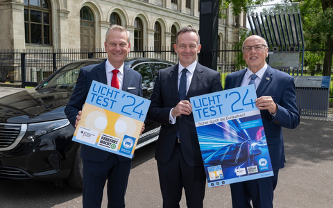 Bundesverkehrsminister Wissing stellt neue Licht-Test-Plakette vor - Foto: presseportal.de