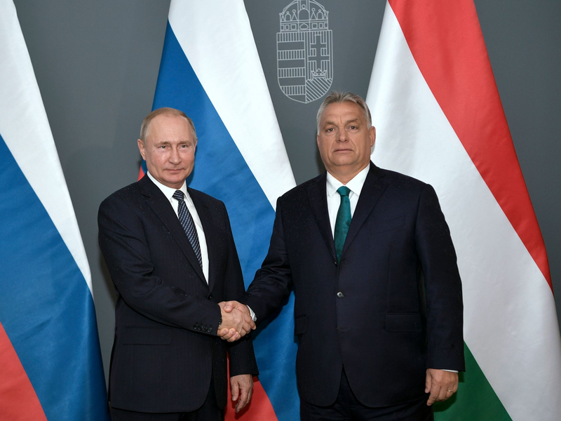 Vielen in der EU sind die guten Kontakte von Viktor Orban zu Wladimir Putin ein Dorn im Auge. (Archivbild) - Foto: Alexei Nikolsky/Pool Sputnik Kremlin/dpa