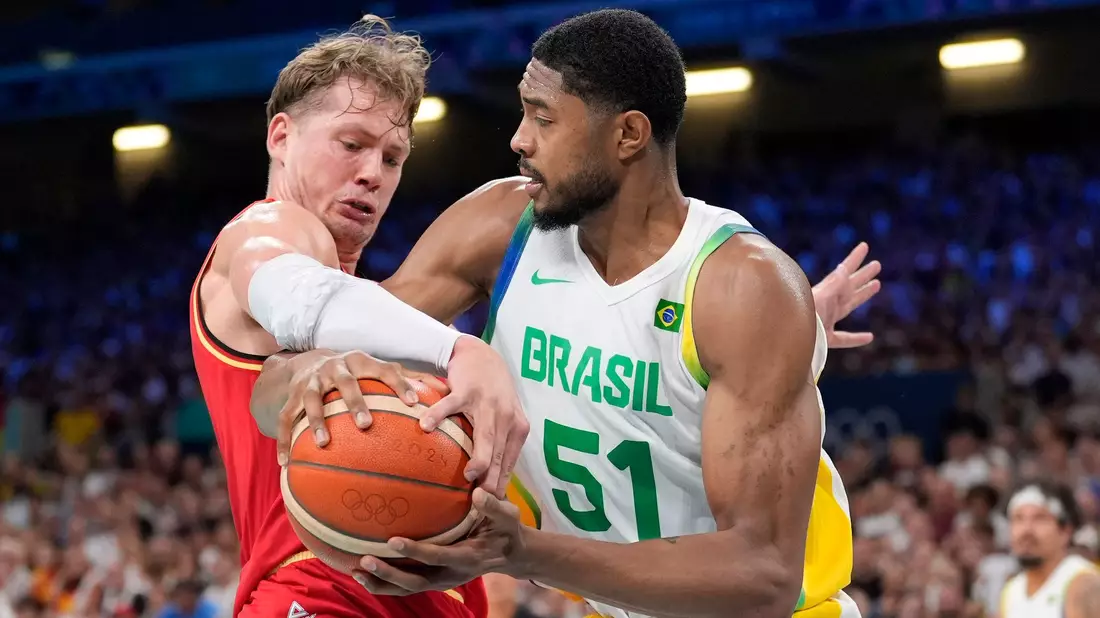 Die deutschen Basketballer stehen bei Olympia im Viertelfinale. - Bild: Michael Conroy/AP