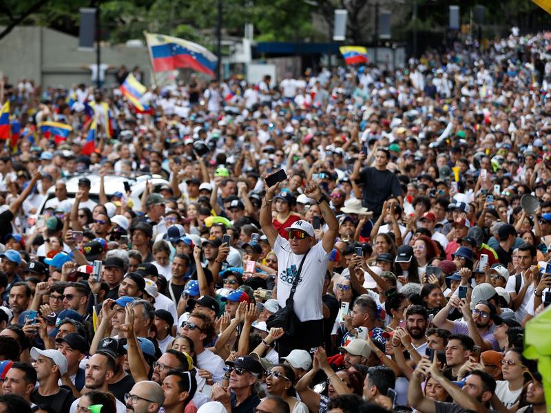 Bei Demonstrationen gegen die offiziellen Ergebnisse der Wahl wurden Hunderte Menschen festgenommen. (Archivbild) - Foto: Jeampier Arguinzones/dpa