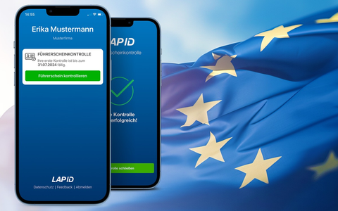 Sicherheit ohne Grenzen: Führerscheinkontrolle von LapID ab sofort für alle EU-Kartenführerscheine - Foto: presseportal.de