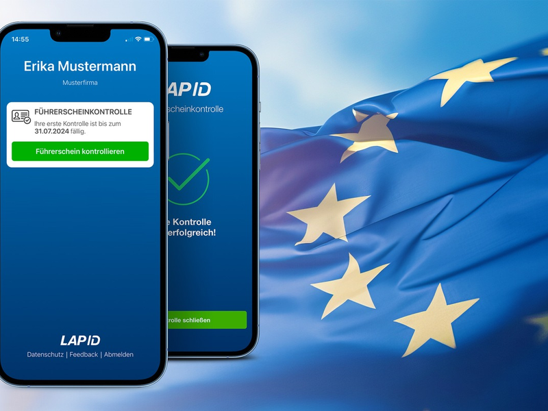 Sicherheit ohne Grenzen: Führerscheinkontrolle von LapID ab sofort für alle EU-Kartenführerscheine - Foto: presseportal.de