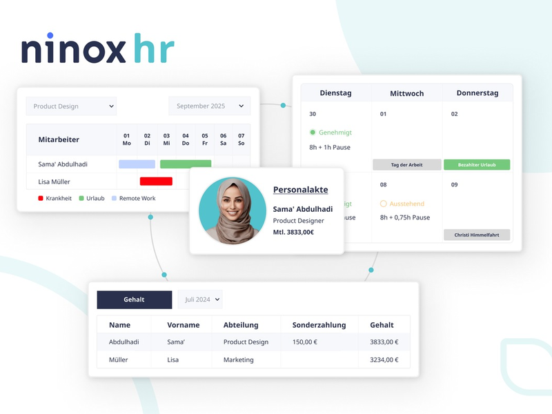 Digitalisierung im Personalwesen leicht gemacht: Ninox HR startet in Deutschland - Foto: presseportal.de