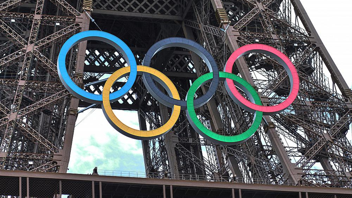 Eiffelturm mit Olympischen Ringen (Archiv) - Foto: über dts Nachrichtenagentur
