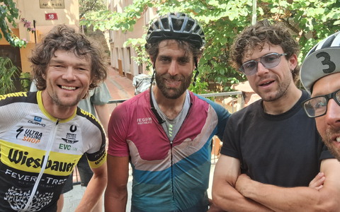 Die 4 Erstplatzierten des TCR 2024 - Foto: Christoph Strasser über pressetext.de