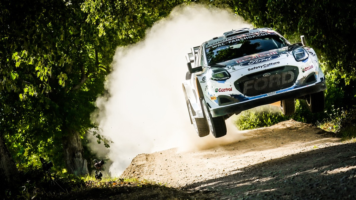 M-Sport Ford will bei der finnischen Rallye-Flugschau weite(re) Sprünge nach vorne machen - Foto: presseportal.de