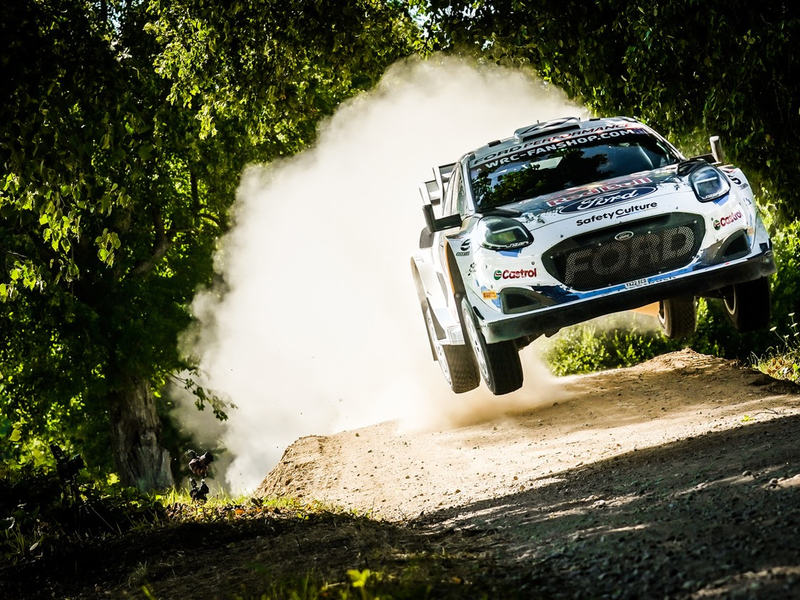 M-Sport Ford will bei der finnischen Rallye-Flugschau weite(re) Sprünge nach vorne machen - Foto: presseportal.de