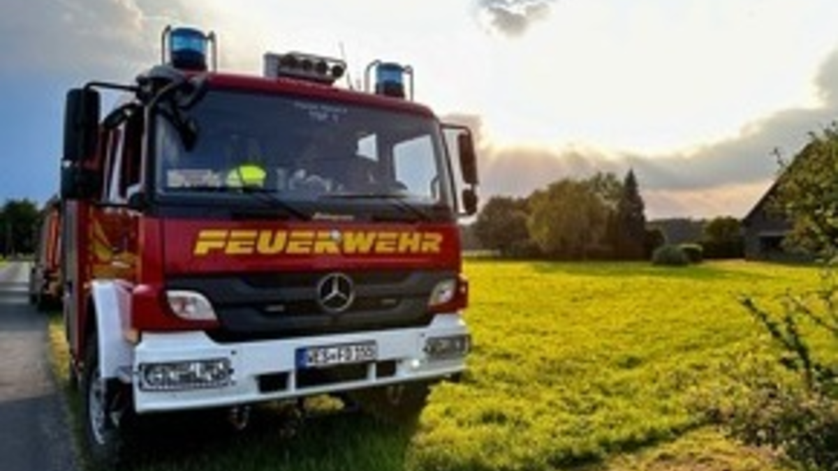 FW Hünxe: Person in Wohnung - Foto: presseportal.de