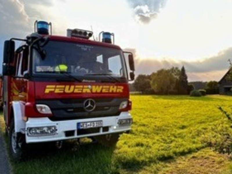 FW Hünxe: Person in Wohnung - Foto: presseportal.de