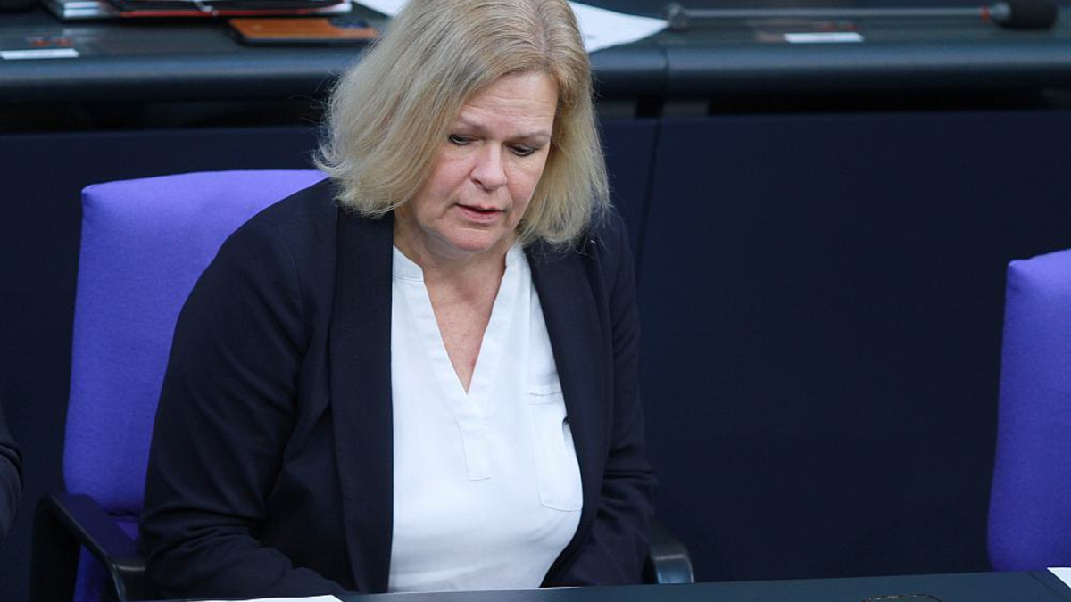 Nancy Faeser (Archiv) - Foto: über dts Nachrichtenagentur