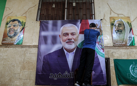 Der Iran veranstaltet eine Trauerzeremonie für den in Teheran getöteten Hamas-Auslandschef Hanija. (Archivbild) - Foto: Marwan Naamani/dpa Der Iran veranstaltet eine Trauerzeremonie für den in Teheran getöteten Hamas-Auslandschef Hanija. (Archivbild) - Foto: Marwan Naamani/dpa