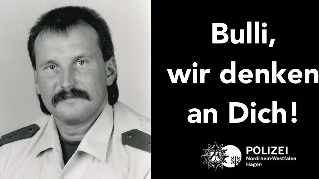POL-HA: Ein Brief an unseren im Dienst ermordeten Kollegen Michael Bulli Erkelenz - Bild: presseportal.de