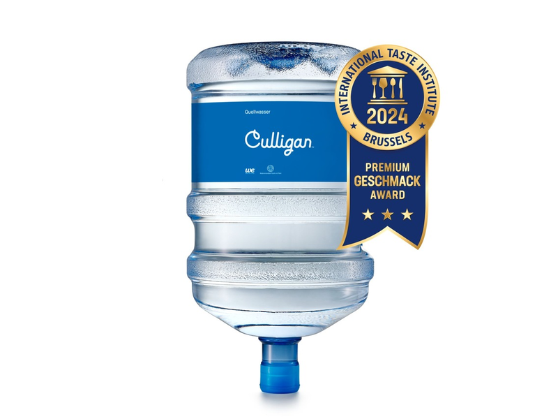 Culligan Deutschland erhält Superior Taste Award für herausragendes Quellwasser in Premium-Qualität - Foto: presseportal.de