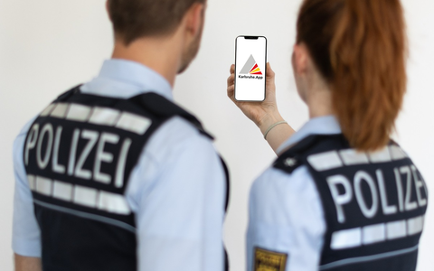 POL-KA: Das Polizeipräsidium Karlsruhe startet seinen Informationskanal in der Karlsruhe.App - Foto: presseportal.de POL-KA: Das Polizeipräsidium Karlsruhe startet seinen Informationskanal in der Karlsruhe.App - Foto: presseportal.de