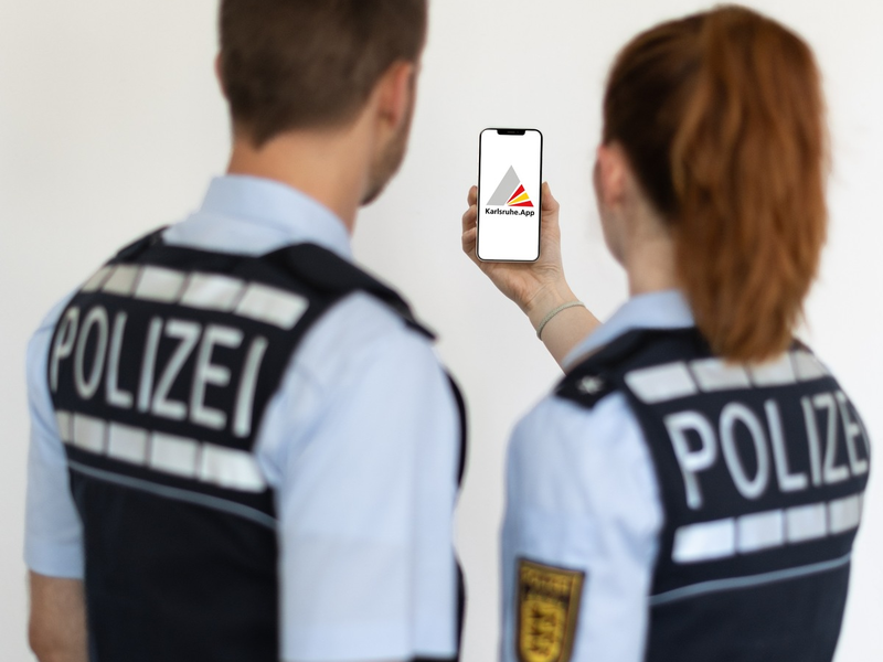 POL-KA: Das Polizeipräsidium Karlsruhe startet seinen Informationskanal in der Karlsruhe.App - Foto: presseportal.de
