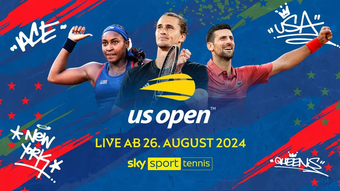 Erfüllt sich Alexander Zverev seinen Traum vom ersten Grand-Slam-Titel? Die US Open ab dem 26. August live bei Sky Sport - Bild: presseportal.de