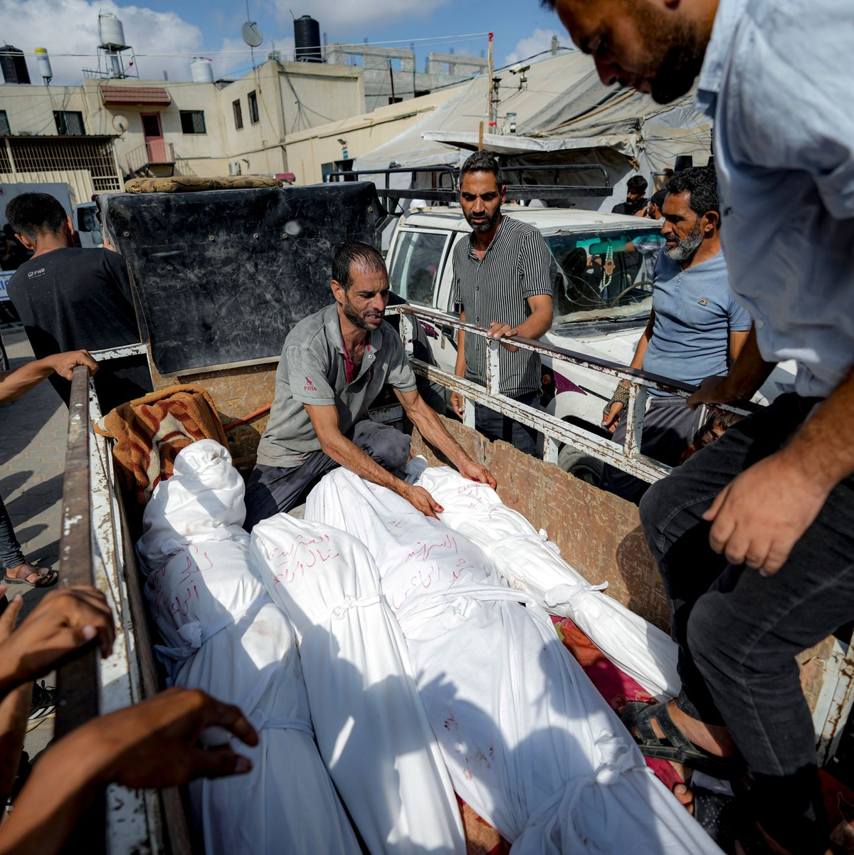 Palästinensischen Angaben zufolge wurden bei dem israelischen Militäreinsatz Dutzende getötet. - Foto: Abdel Kareem Hana/AP/dpa