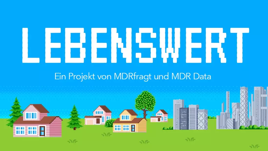 „Lebenswert“: MDR präsentiert Ergebnisse der großen Umfrage zur Lebensqualität in Mitteldeutschland - Bild: presseportal.de