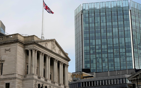 Die Bank of England senkt ihren Leitzins (Archivfoto). - Foto: Frank Augstein/AP/dpa