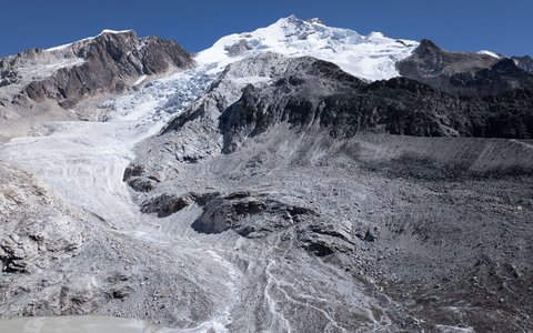 Der Zongo-Gletscher in der Region Huayna Potosi in Bolivien - Foto: Ethan C. Parrish/Phd. Whisperin/dpa