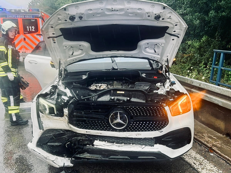 FW-EN: Zwei Verkehrsunfälle & CO-Alarm - Foto: presseportal.de