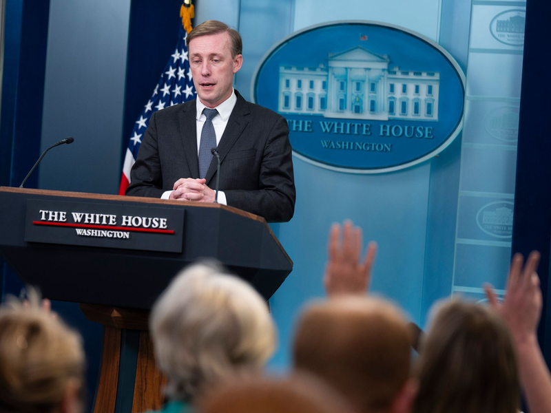 Gefangenendeal und Kriegsdiplomatie seien getrennt zu betrachten, sagt der Nationale Sicherheitsberater der USA. - Foto: Evan Vucci/AP