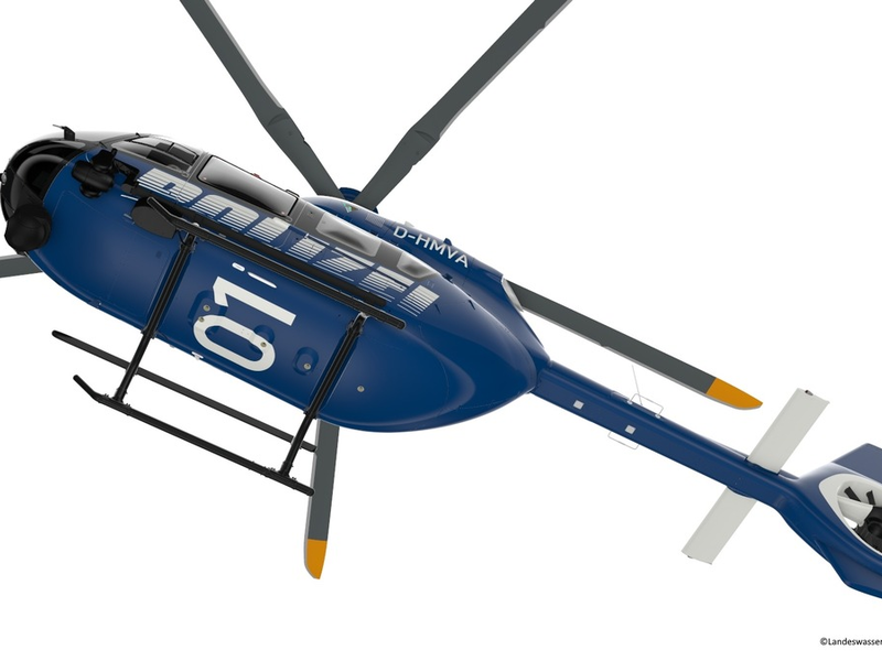 IM-MV: Neues Design der Hubschrauber für die Landespolizei steht fest - Foto: presseportal.de