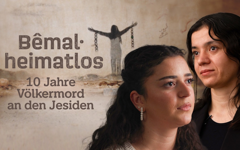 Bêmal - Heimatlos. 10 Jahre nach dem Völkermord an den Jesiden ab 2. August in der ARD Mediathek - Foto: presseportal.de