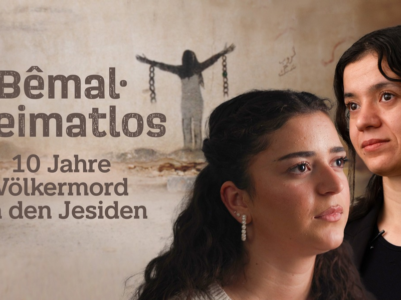 Bêmal - Heimatlos. 10 Jahre nach dem Völkermord an den Jesiden ab 2. August in der ARD Mediathek - Foto: presseportal.de