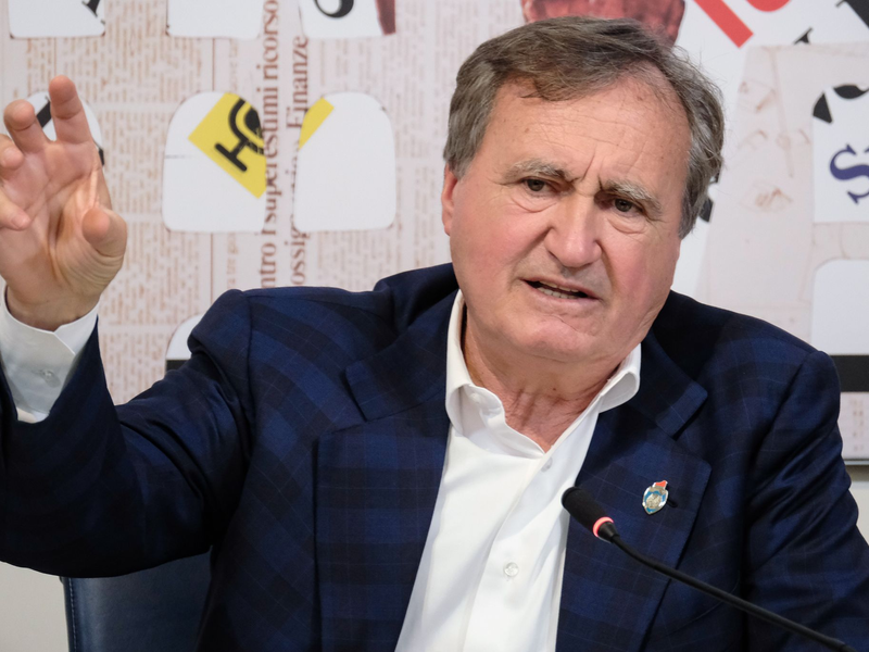 Der Bürgermeister von Venedig, Luigi Brugnaro, soll über systematische Korruption in seinem Rathaus Bescheid gewusst haben. (Archivbild) - Foto: Mauro Scrobogna/LaPresse via ZUMA Press/dpa