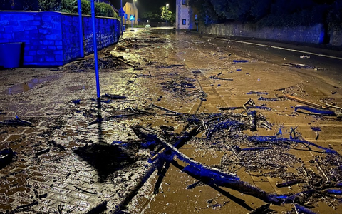 POL-HX: Nächtliche Regenfälle sorgen für Einsätze und Straßensperrungen - Foto: presseportal.de