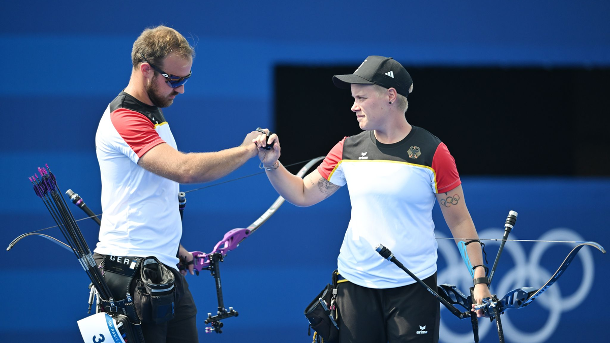 Das Ziel ist 70 Meter entfernt. - Foto: Sina Schuldt/dpa